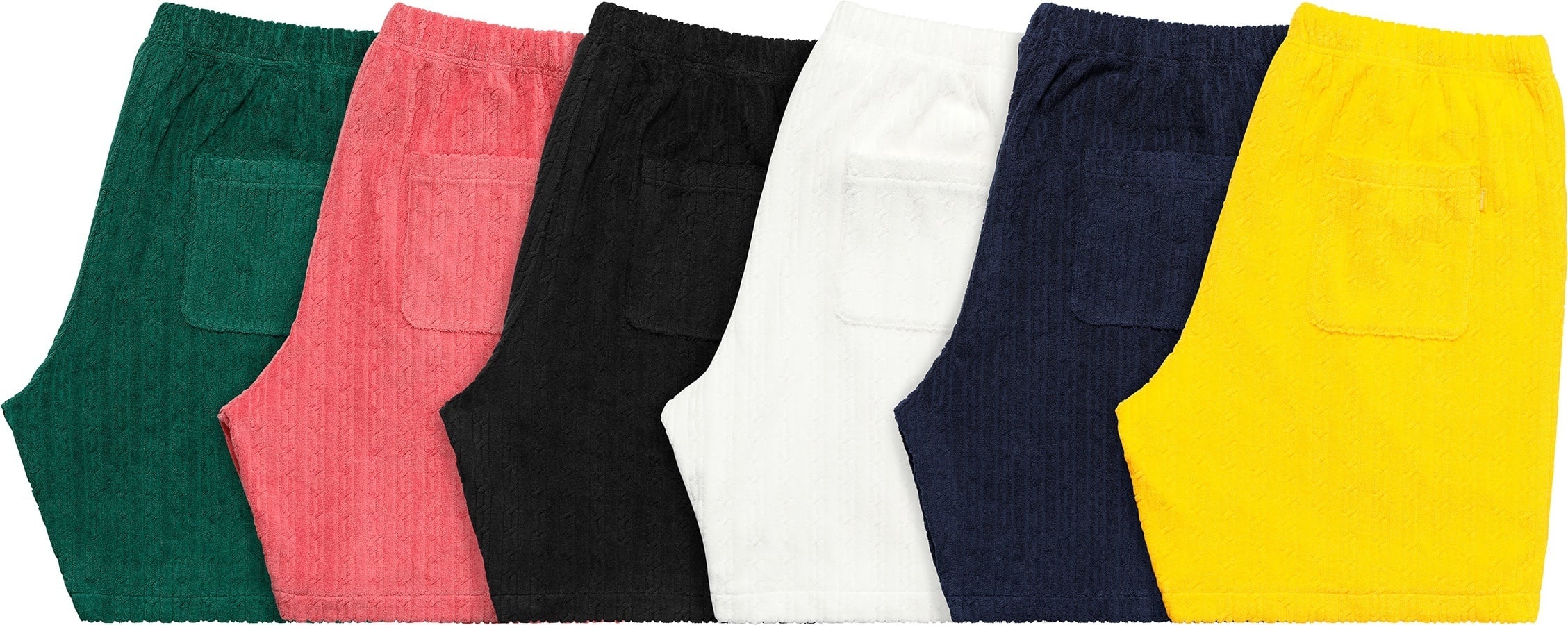 Cable Knit Terry Short